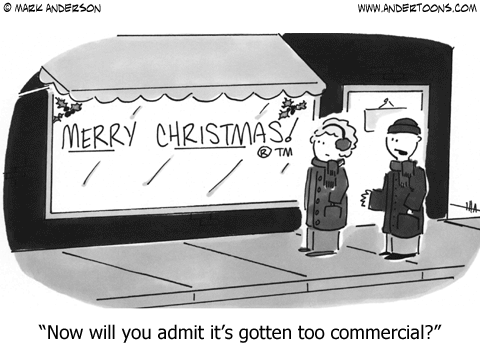 Merry Christmas trademarked: Now will you admit it's gotten too commercial?